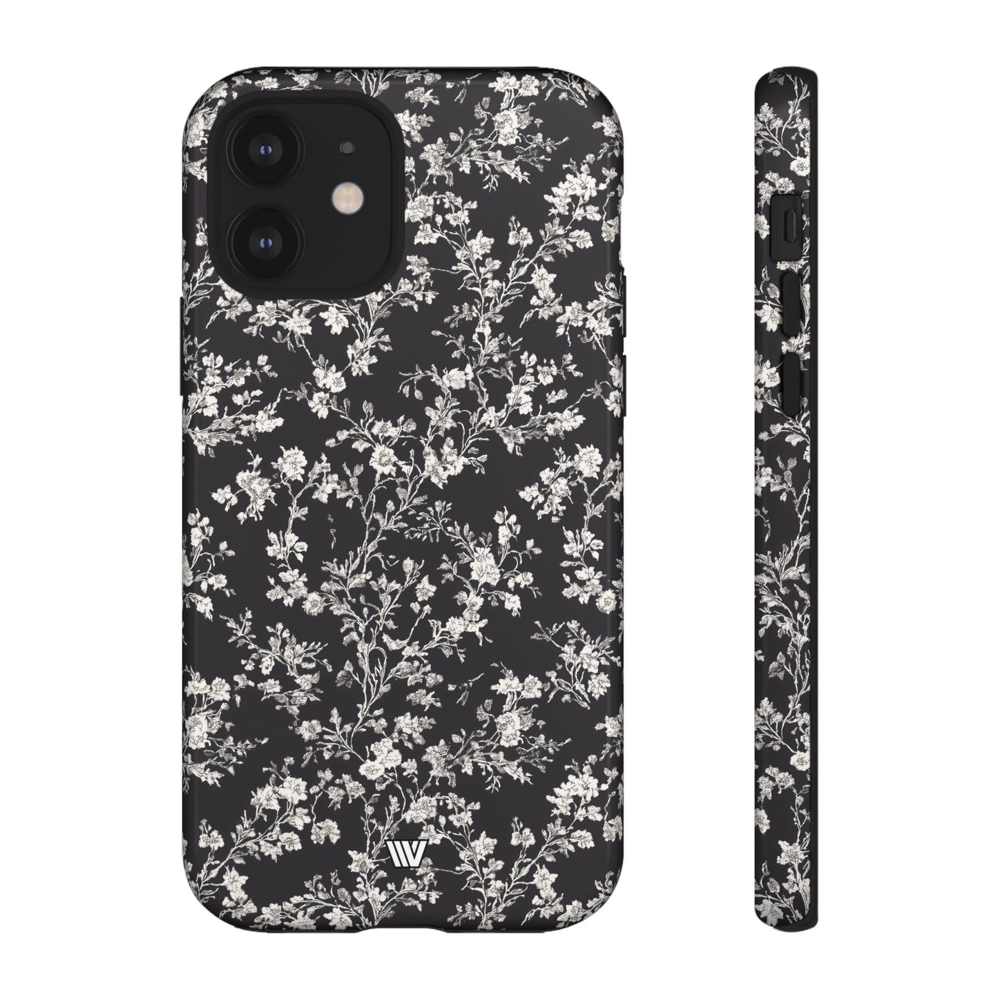 Inked Petals | Tough Phone Case, view 2048 — Soul Flow Apparel
