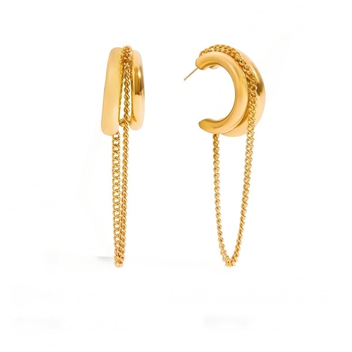 Blaine Chain Hoop — Soul Flow Apparel