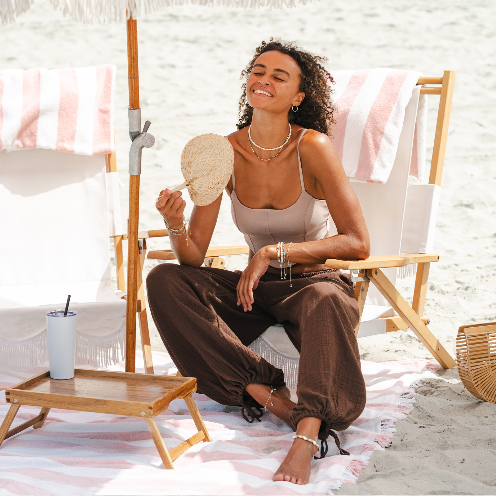 Espresso Adventure Cargo Pants, view 2 — Soul Flow Apparel