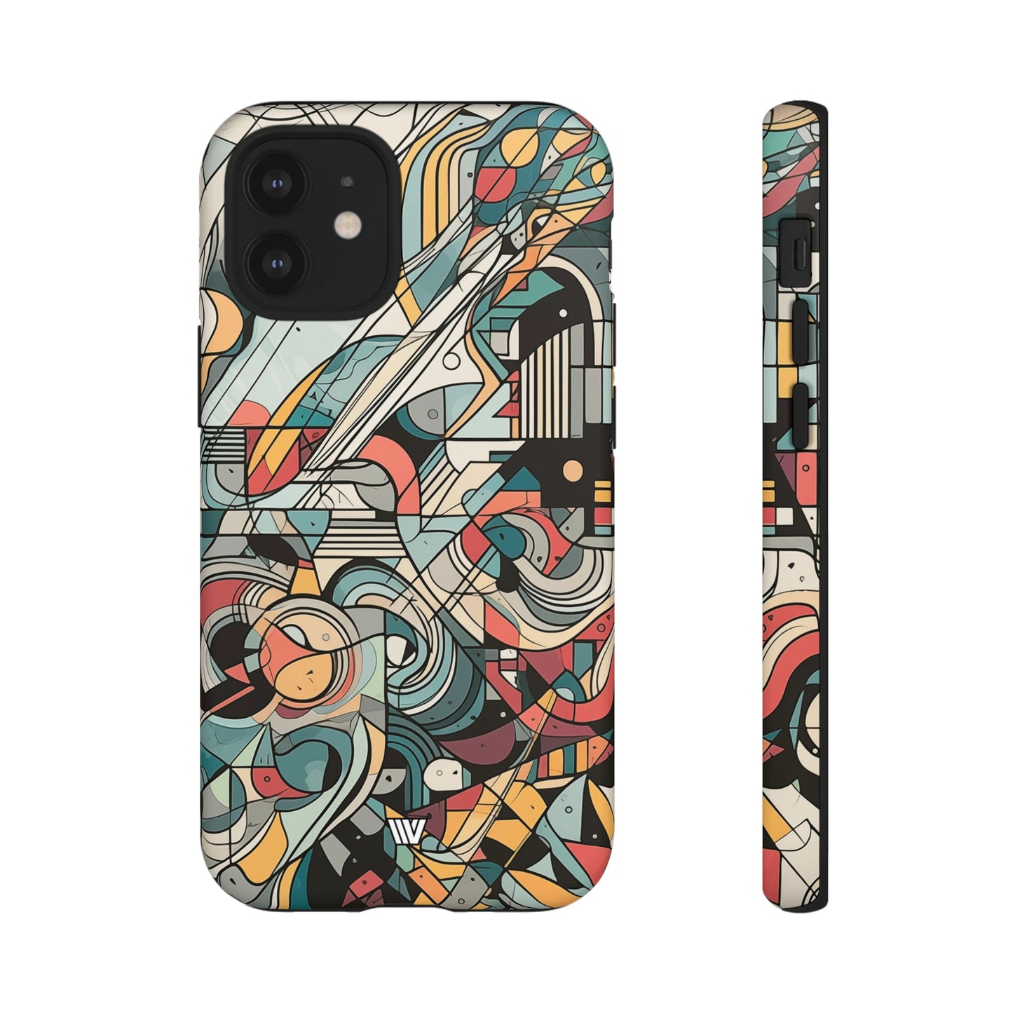 Abstract Doodle #2 | Tough Phone Case, view 2048 — Soul Flow Apparel
