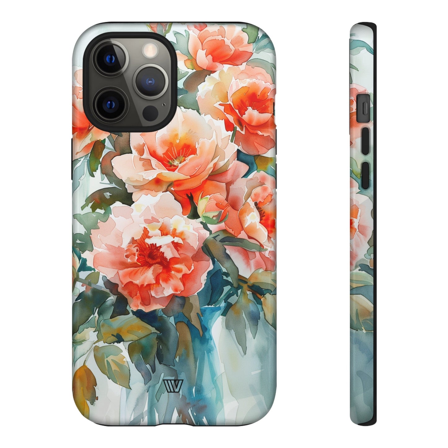 Peony Dreams | Tough Phone Case, view 2048 — Soul Flow Apparel