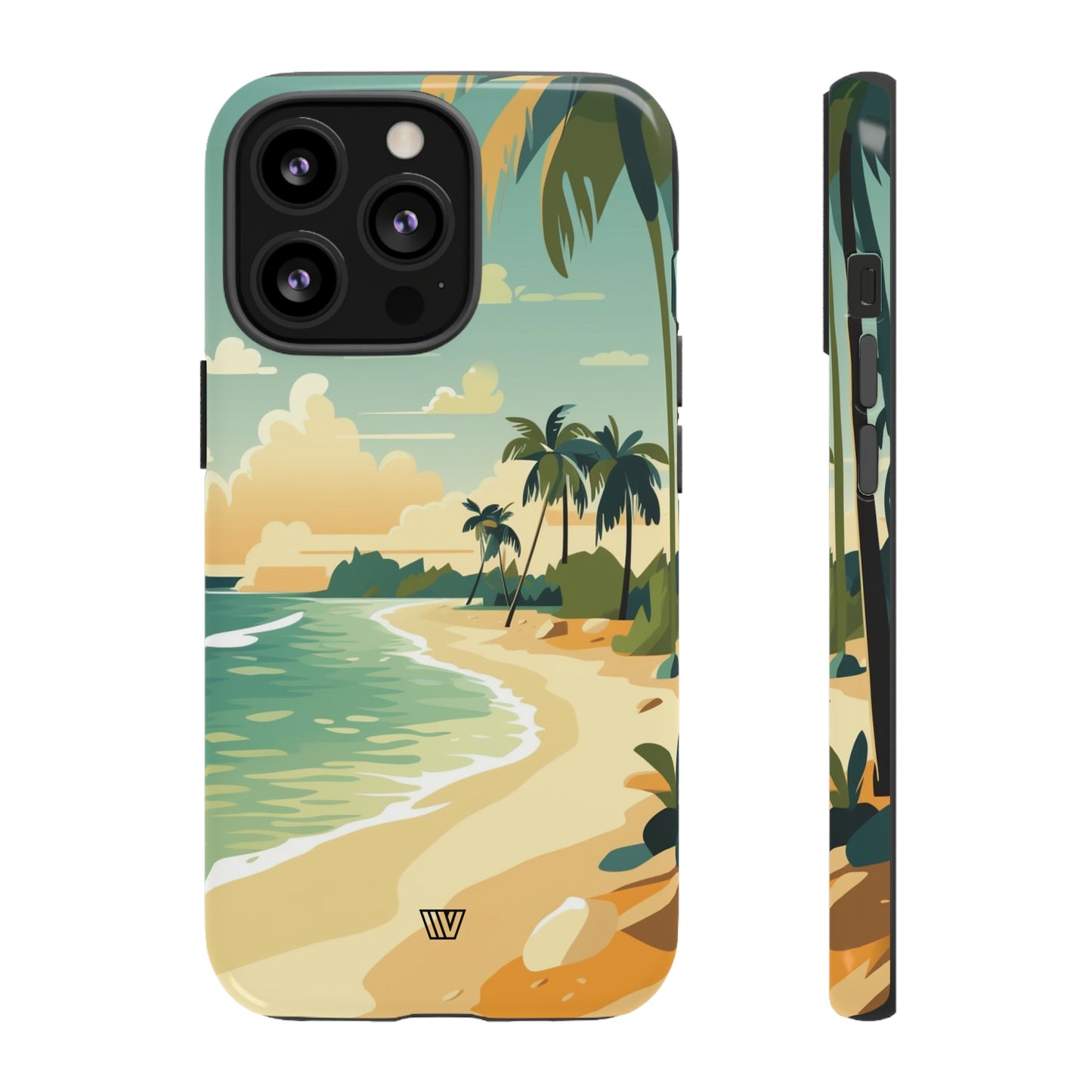 Beach Day | Tough Phone Case, view 2048 — Soul Flow Apparel