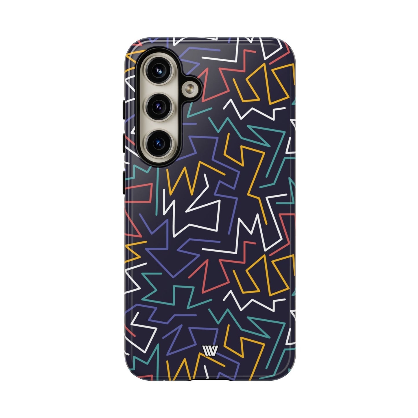 Zigzag Night | Tough Phone Case, view 2048 — Soul Flow Apparel