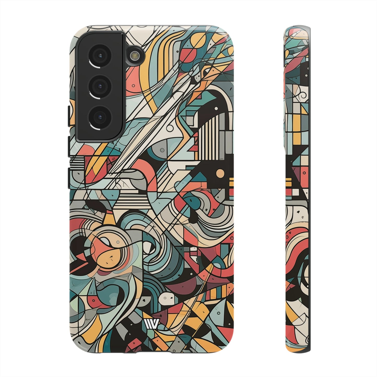 Abstract Doodle #2 | Tough Phone Case, view 2048 — Soul Flow Apparel