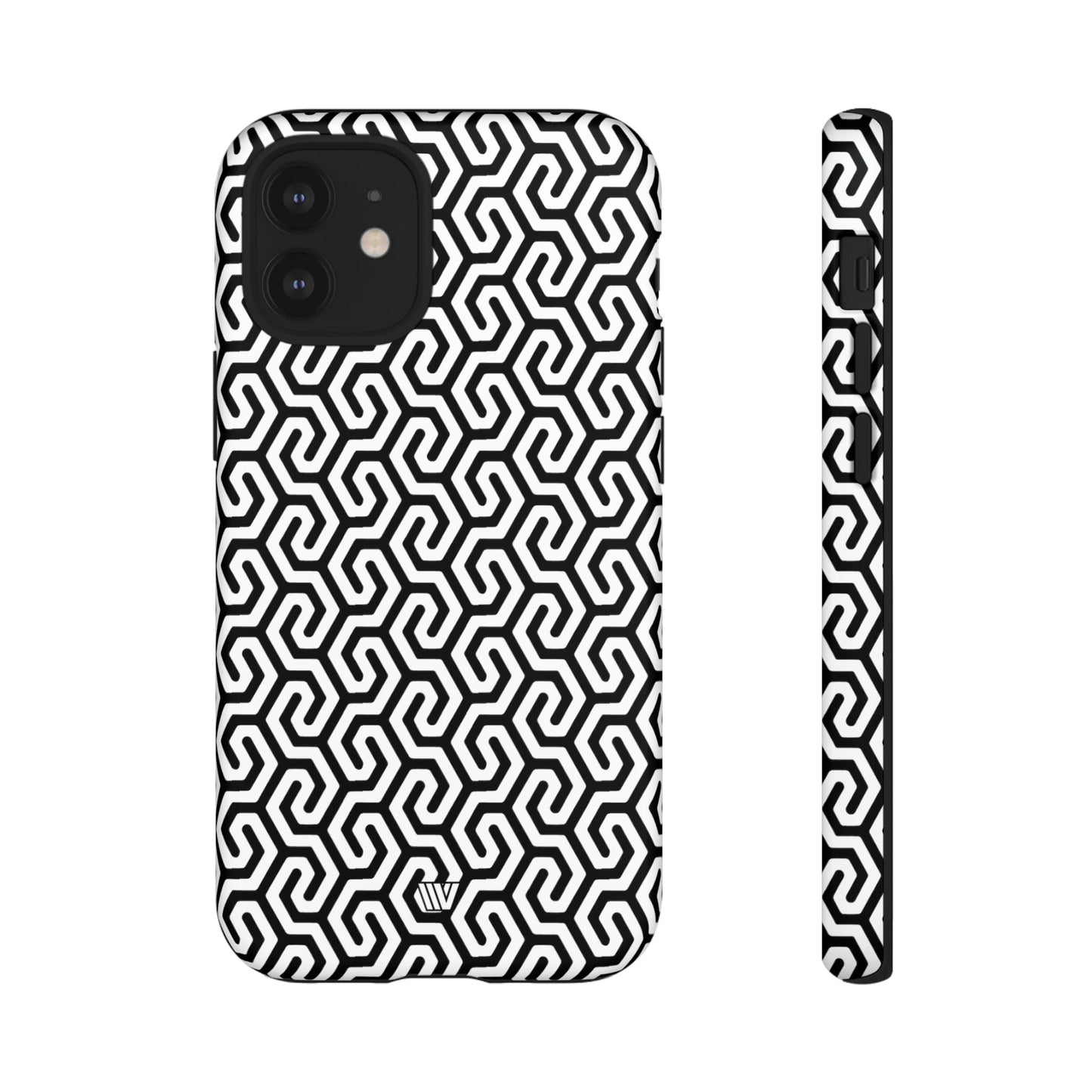 Twisted Grid | Tough Phone Case, view 2048 — Soul Flow Apparel
