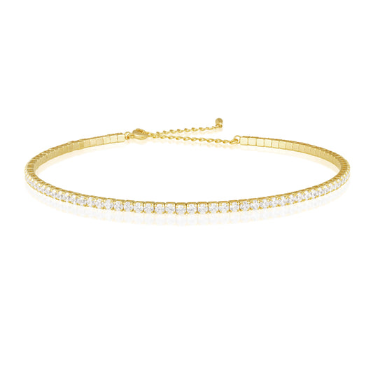 Mila Tennis Choker — Soul Flow Apparel