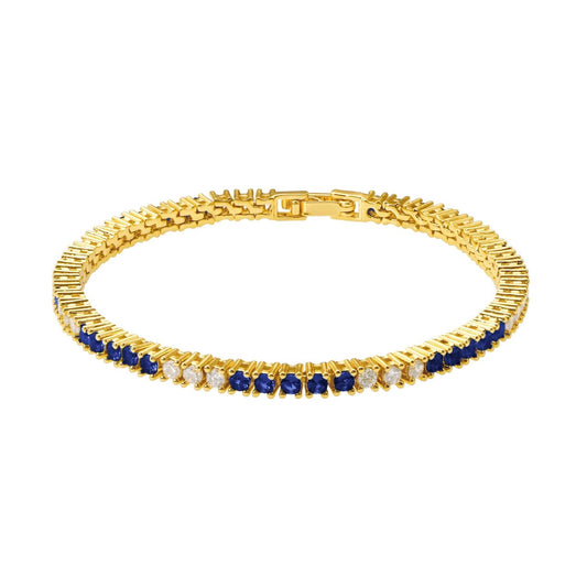 Josephine Sapphire Tennis Bracelet — Soul Flow Apparel