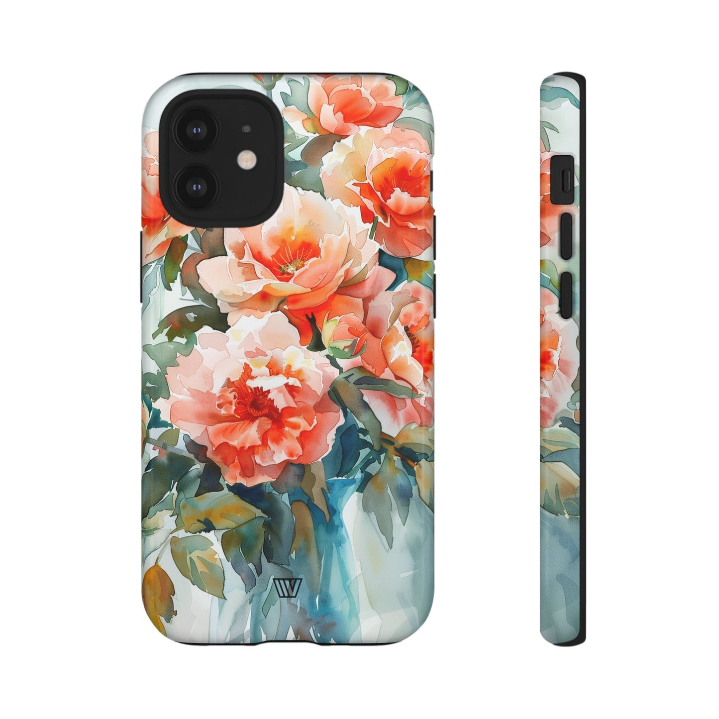 Peony Dreams | Tough Phone Case, view 2048 — Soul Flow Apparel