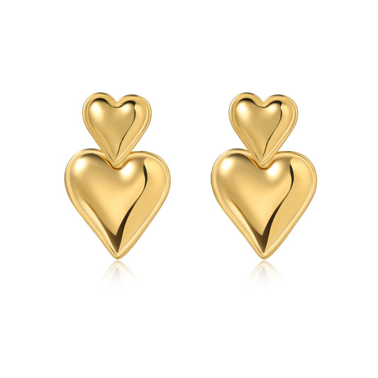 Brynn Heart Earring — Soul Flow Apparel
