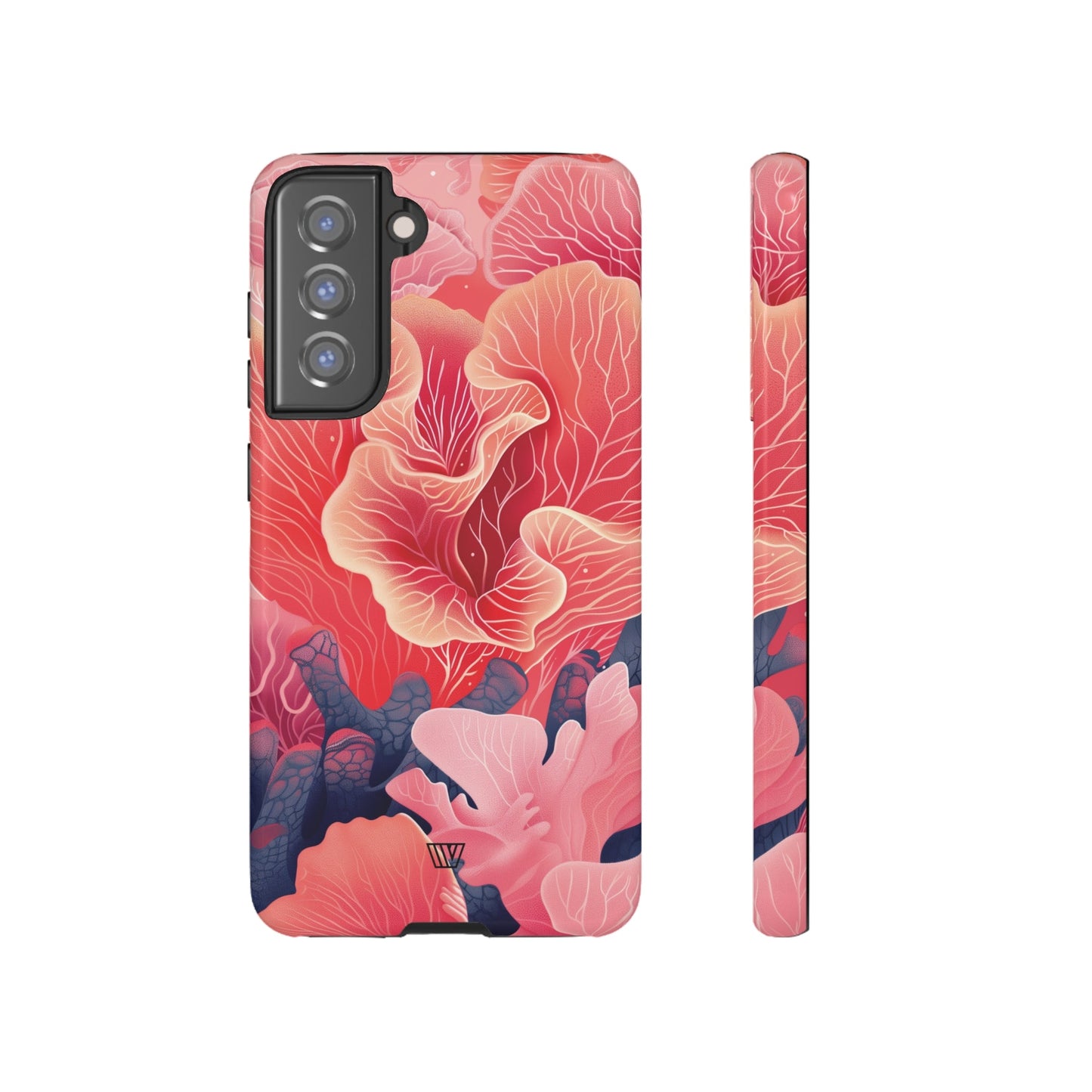 Pink Coral | Tough Phone Case, view 2048 — Soul Flow Apparel