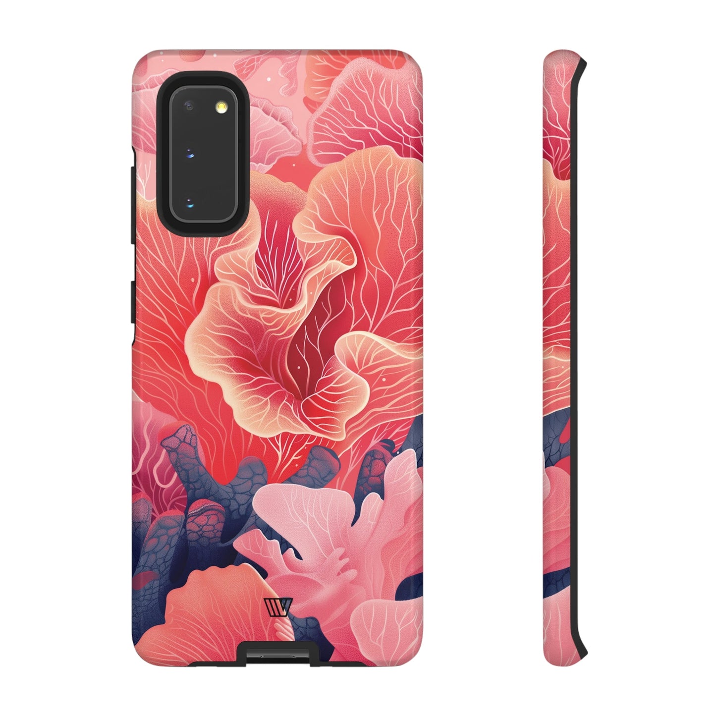 Pink Coral | Tough Phone Case, view 2048 — Soul Flow Apparel