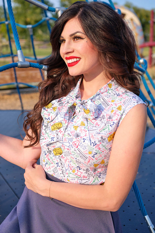 Math Rules Bow Top - Plus Sizes Only — Soul Flow Apparel