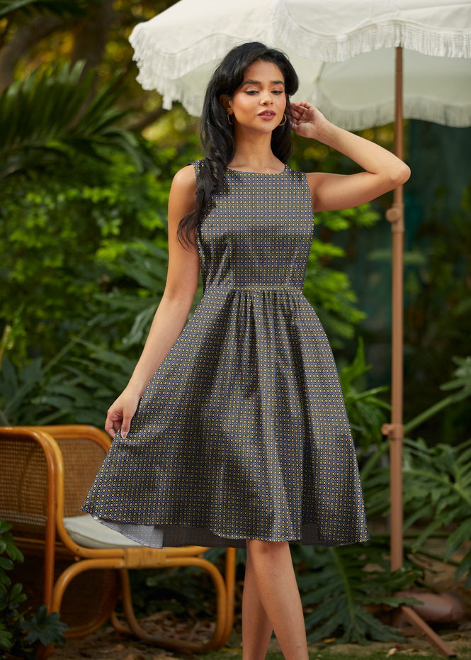 Isabella Vintage Dress, view 1 — Soul Flow Apparel