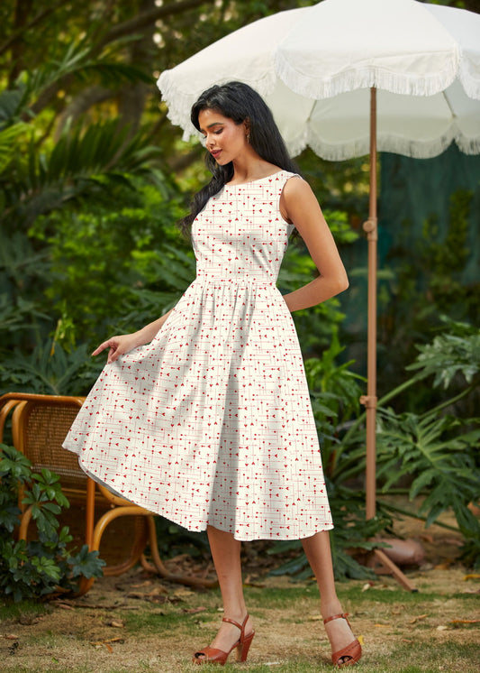 Be Mine Midi Dress, view 2 — Soul Flow Apparel