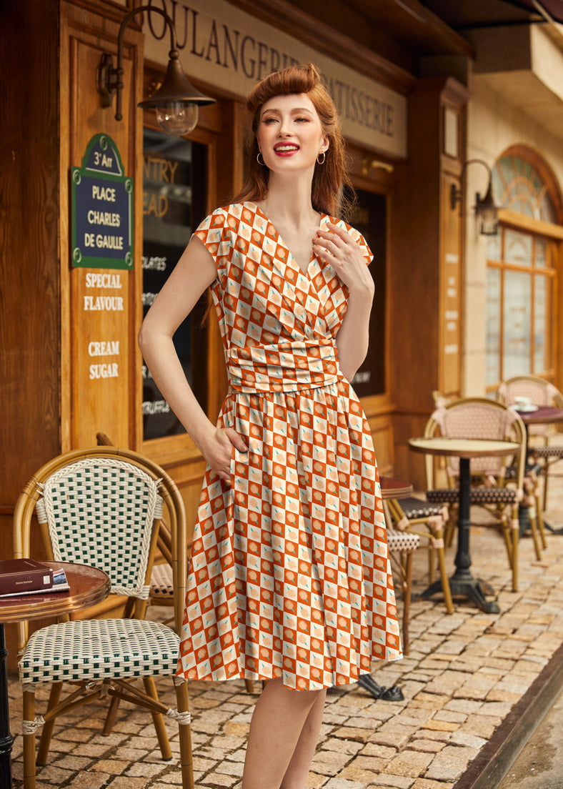 Cotton Candy Greta Dress, view 1 — Soul Flow Apparel
