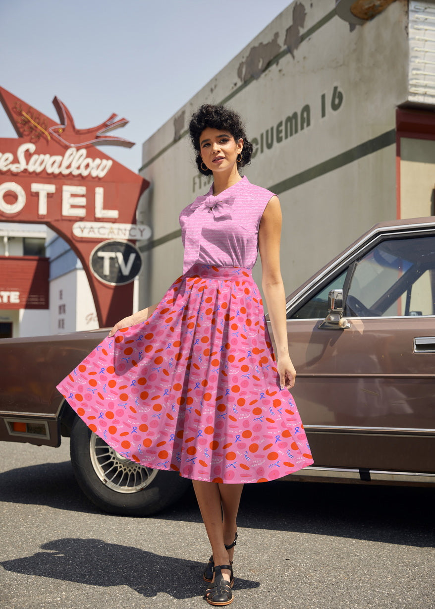 Paris Doris Skirt, view 2 — Soul Flow Apparel