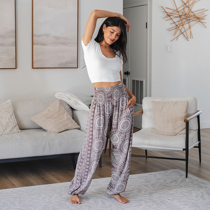 Nosara Harem Pants, view 9 — Soul Flow Apparel