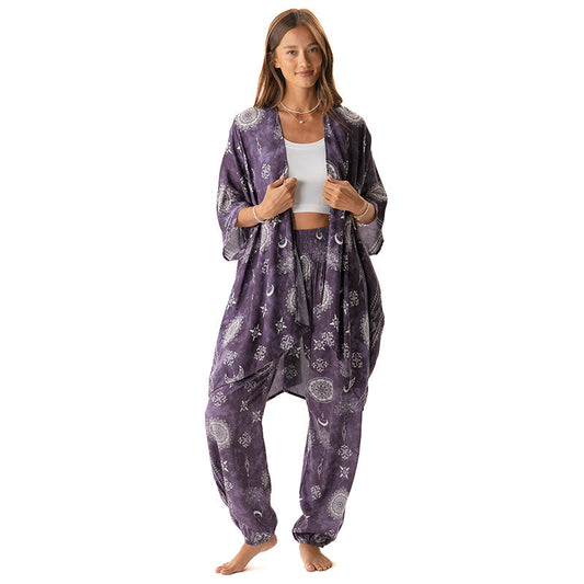 Mystic Plum Lounge Set, view 1 — Soul Flow Apparel