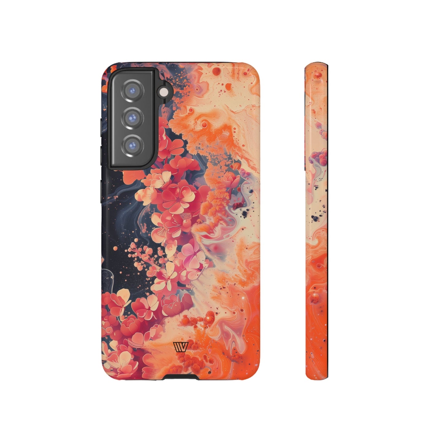 Wave of Flowers | Tough Phone Case, view 2048 — Soul Flow Apparel