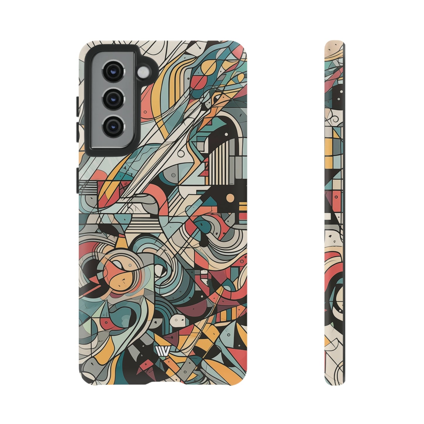 Abstract Doodle #2 | Tough Phone Case, view 2048 — Soul Flow Apparel