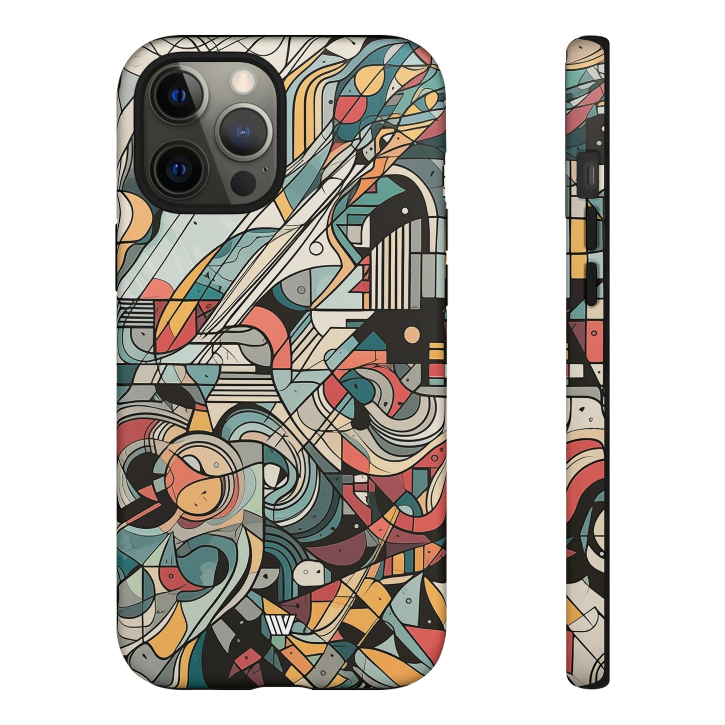 Abstract Doodle #2 | Tough Phone Case, view 2048 — Soul Flow Apparel
