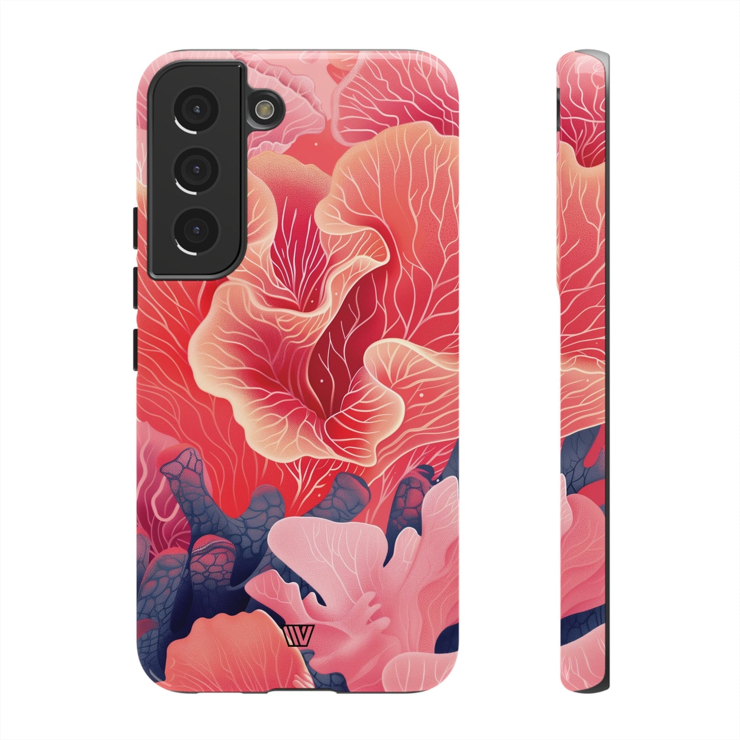 Pink Coral | Tough Phone Case, view 2048 — Soul Flow Apparel