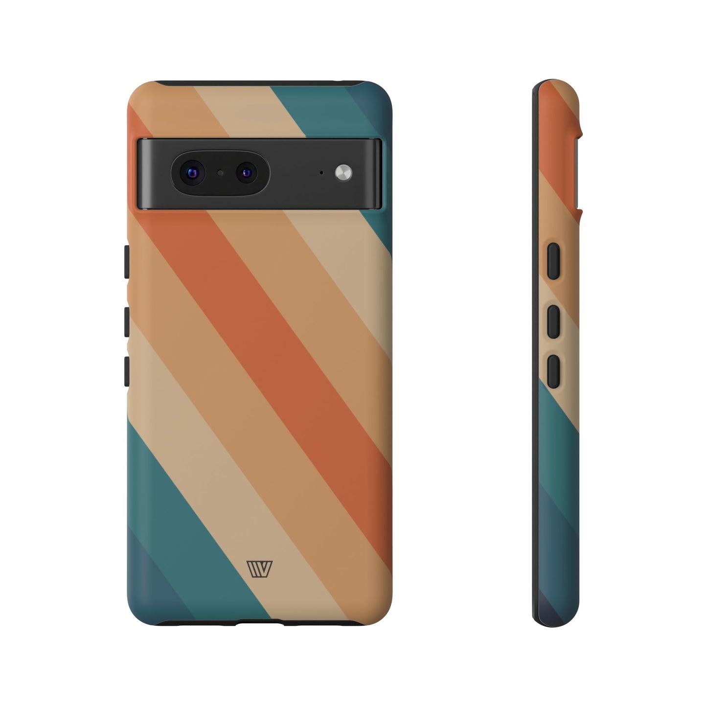 70s Retro Stripe | Tough Phone Case, view 2048 — Soul Flow Apparel
