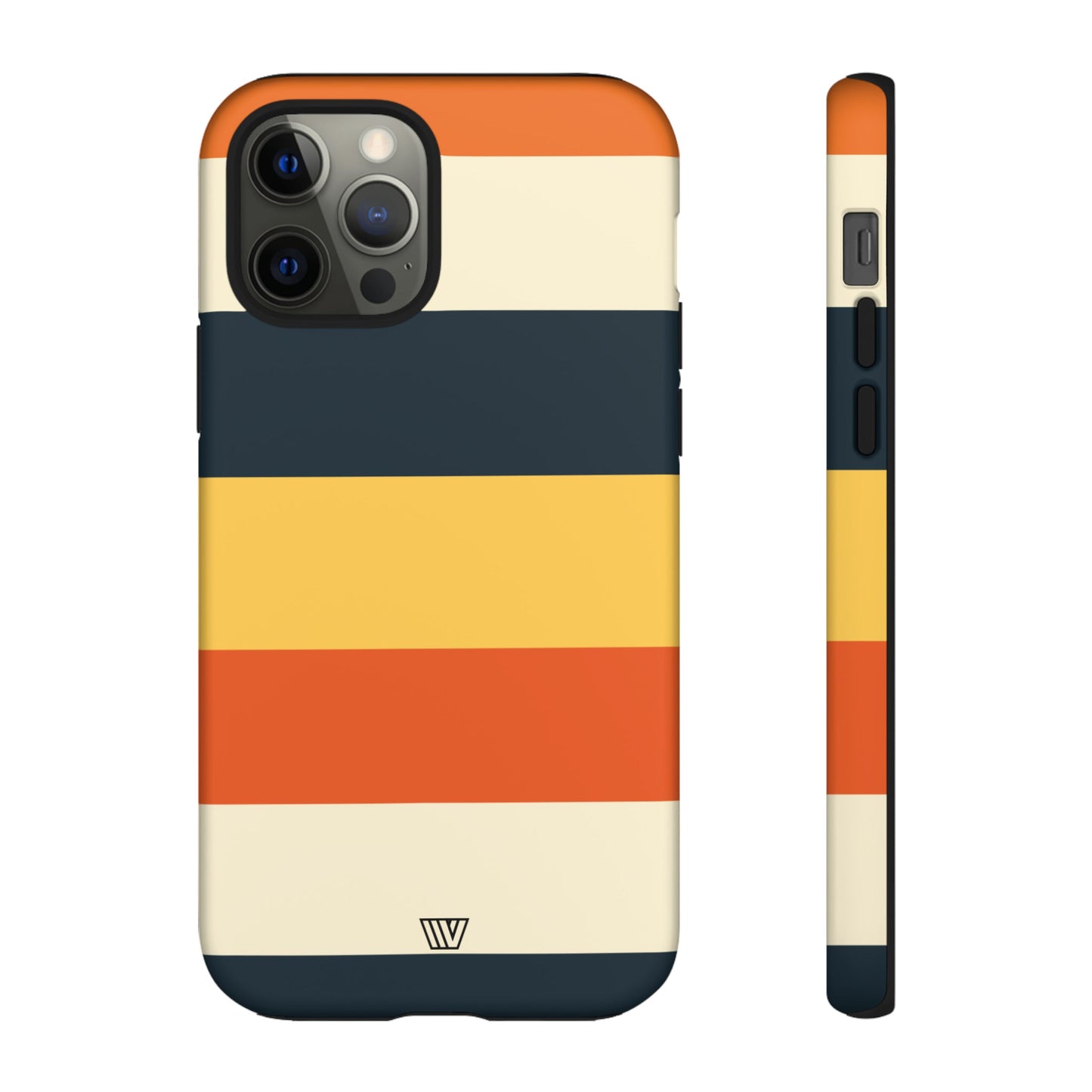 Beach Sunset Stripes | Tough Phone Case, view 2048 — Soul Flow Apparel