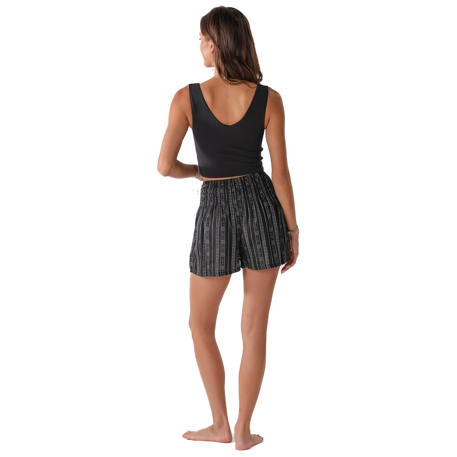 Akha Tribal Shorts, view 3 — Soul Flow Apparel