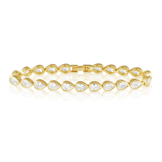 Ines Raindrop Tennis Bracelet — Soul Flow Apparel