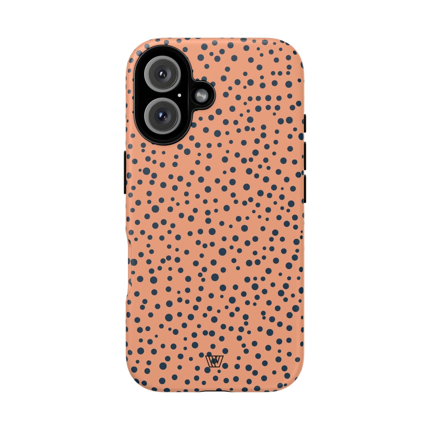 Polka Pulse | Tough Phone Case, view 2048 — Soul Flow Apparel