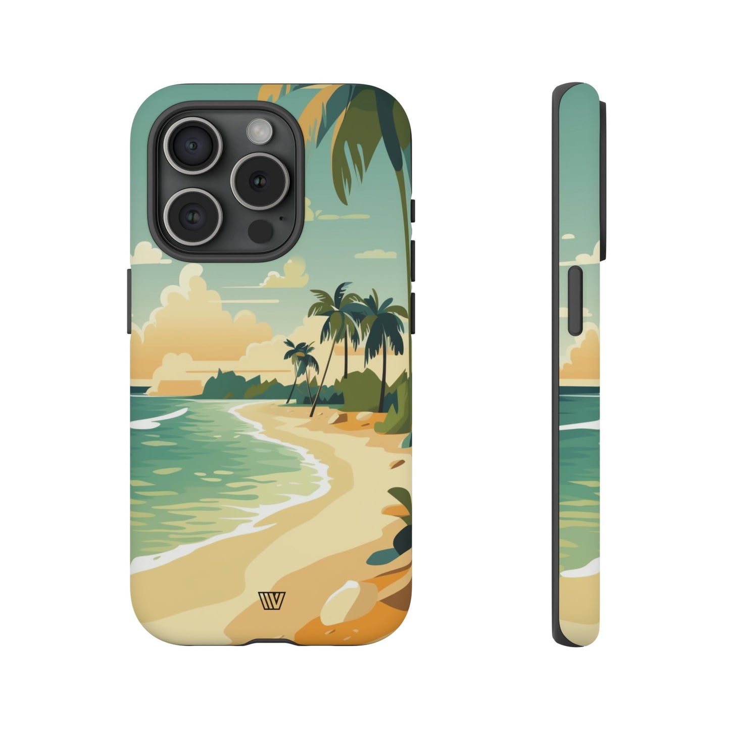Beach Day | Tough Phone Case, view 2048 — Soul Flow Apparel