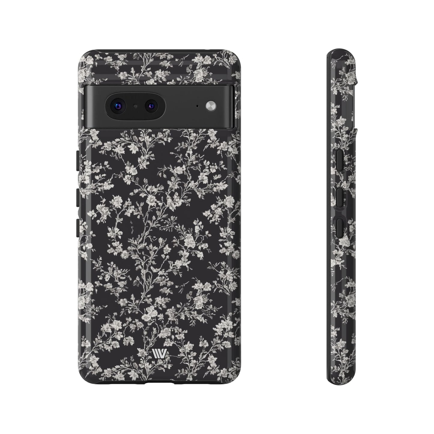 Inked Petals | Tough Phone Case, view 2048 — Soul Flow Apparel