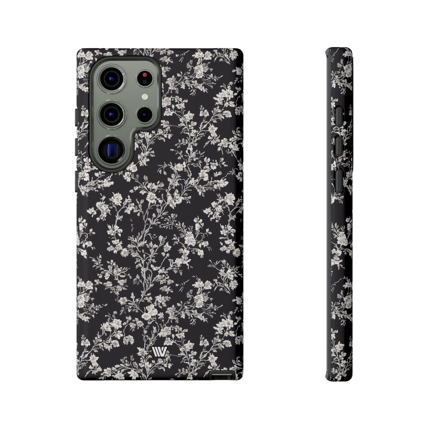 Inked Petals | Tough Phone Case, view 2048 — Soul Flow Apparel