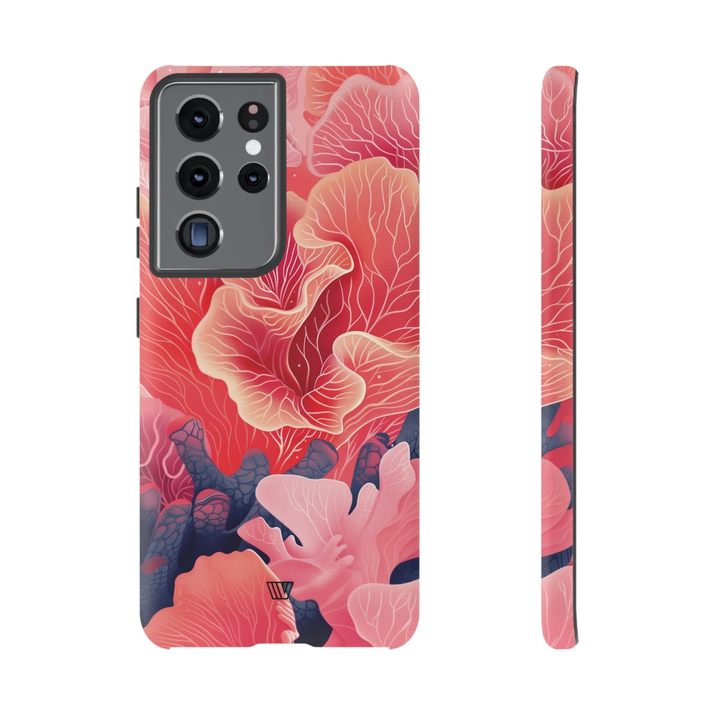 Pink Coral | Tough Phone Case, view 2048 — Soul Flow Apparel