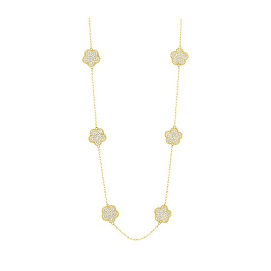 Adeline Pave Necklace — Soul Flow Apparel