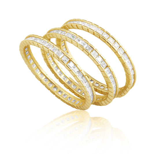 Allegra Ring Set in gold — Soul Flow Apparel