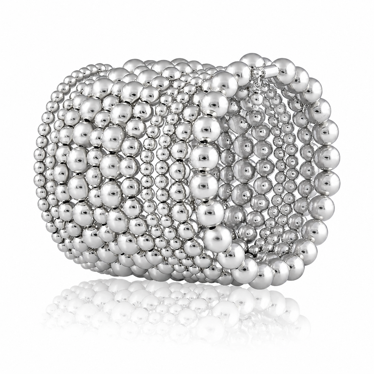 Allison Beaded Wrap Bracelet- 10 Rows, view 10 — Soul Flow Apparel