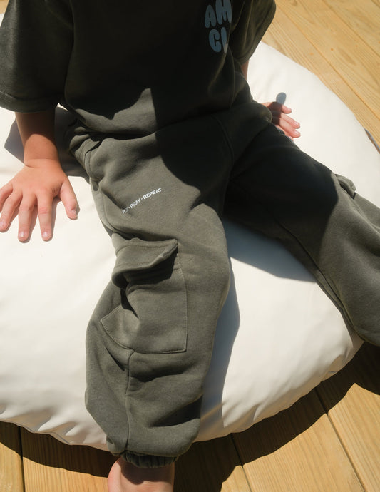 Amen Club Kids Cargo Sweatpant – Christian Kids Sweatpant