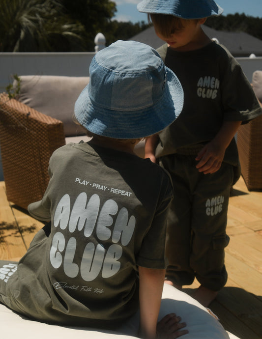 Amen Club Kids Tee – Christian Kids T-Shirt