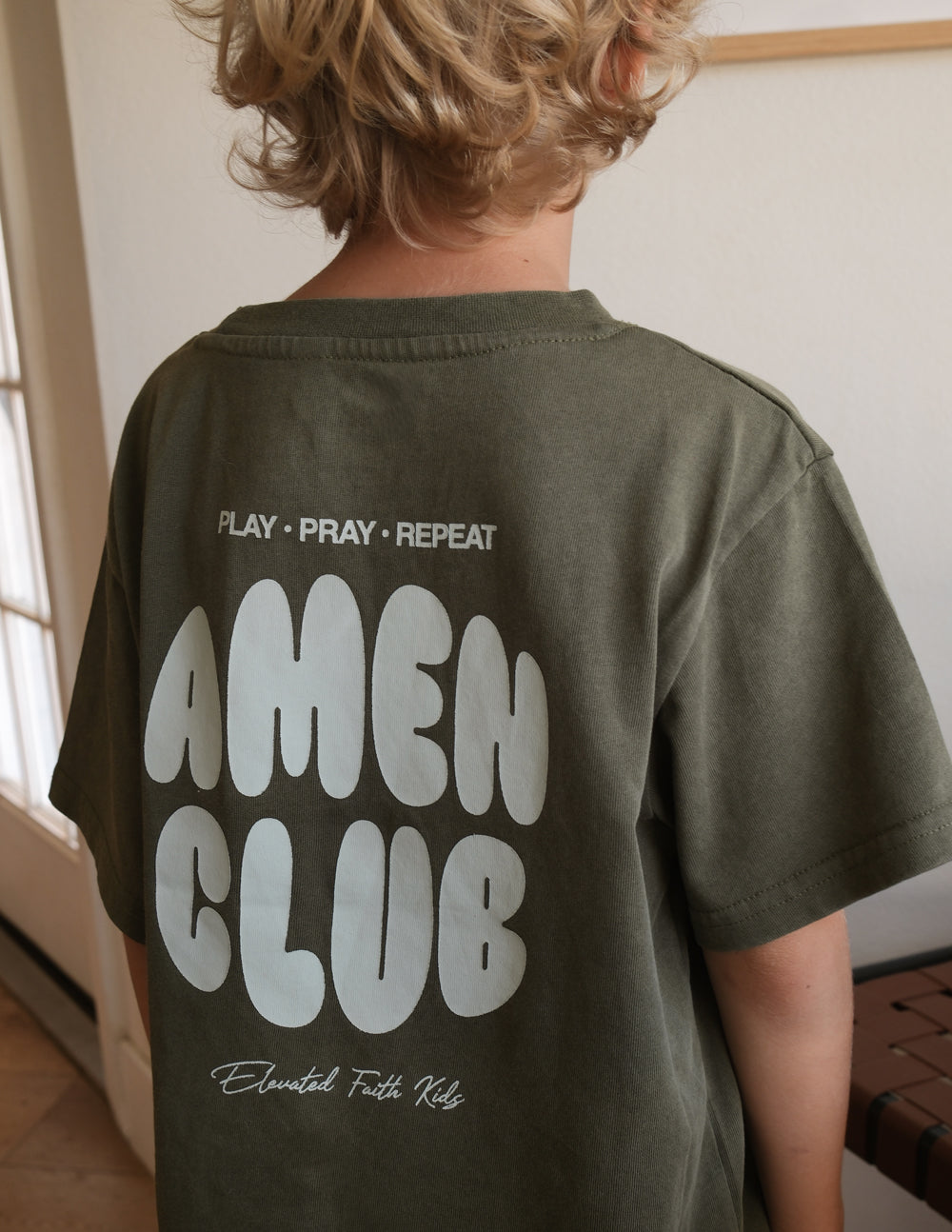 Amen Club Kids Tee – Christian Kids T-Shirt