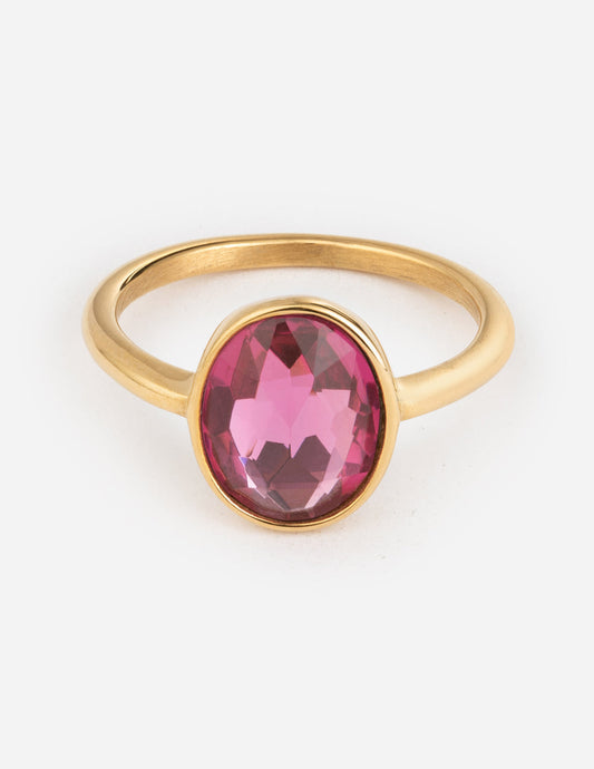 Amethyst Gemstone Ring – Christian Ring