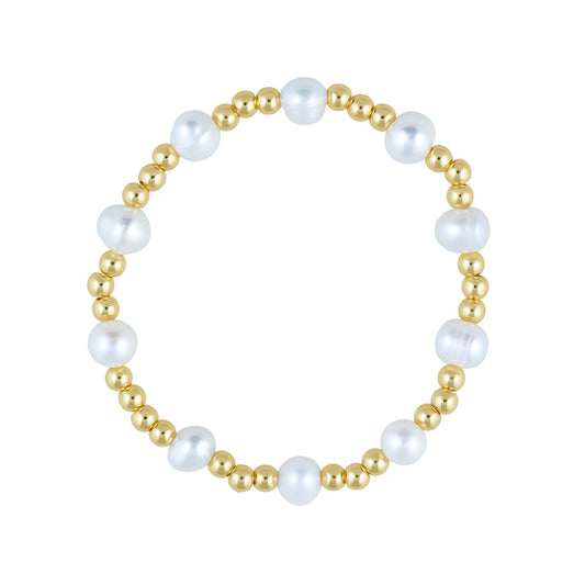 Ariel Pearl Beaded Bracelet — Soul Flow Apparel