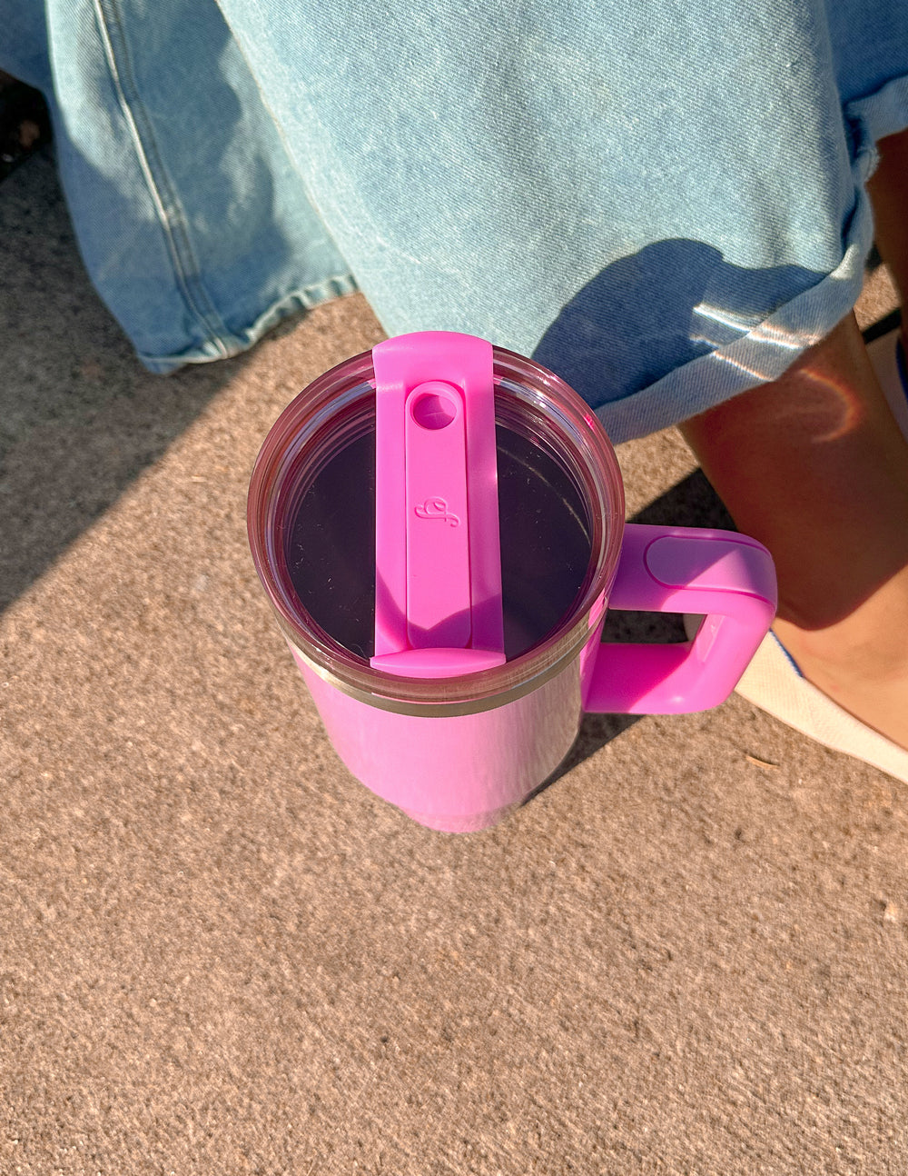 Basics Pink 40 oz Tumbler – Christian Tumbler