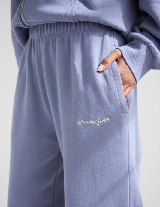 Basics Plum Wide Leg Sweatpant – Christian Sweatpant