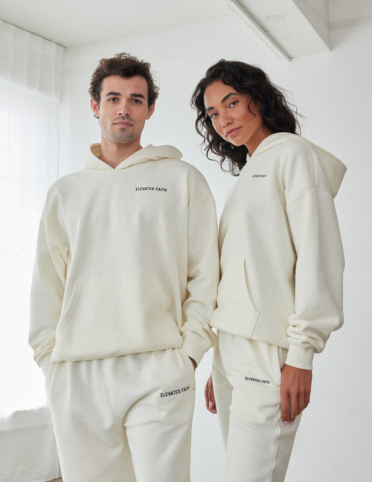 Basics White Sand Unisex Hoodie – Christian Hoodie