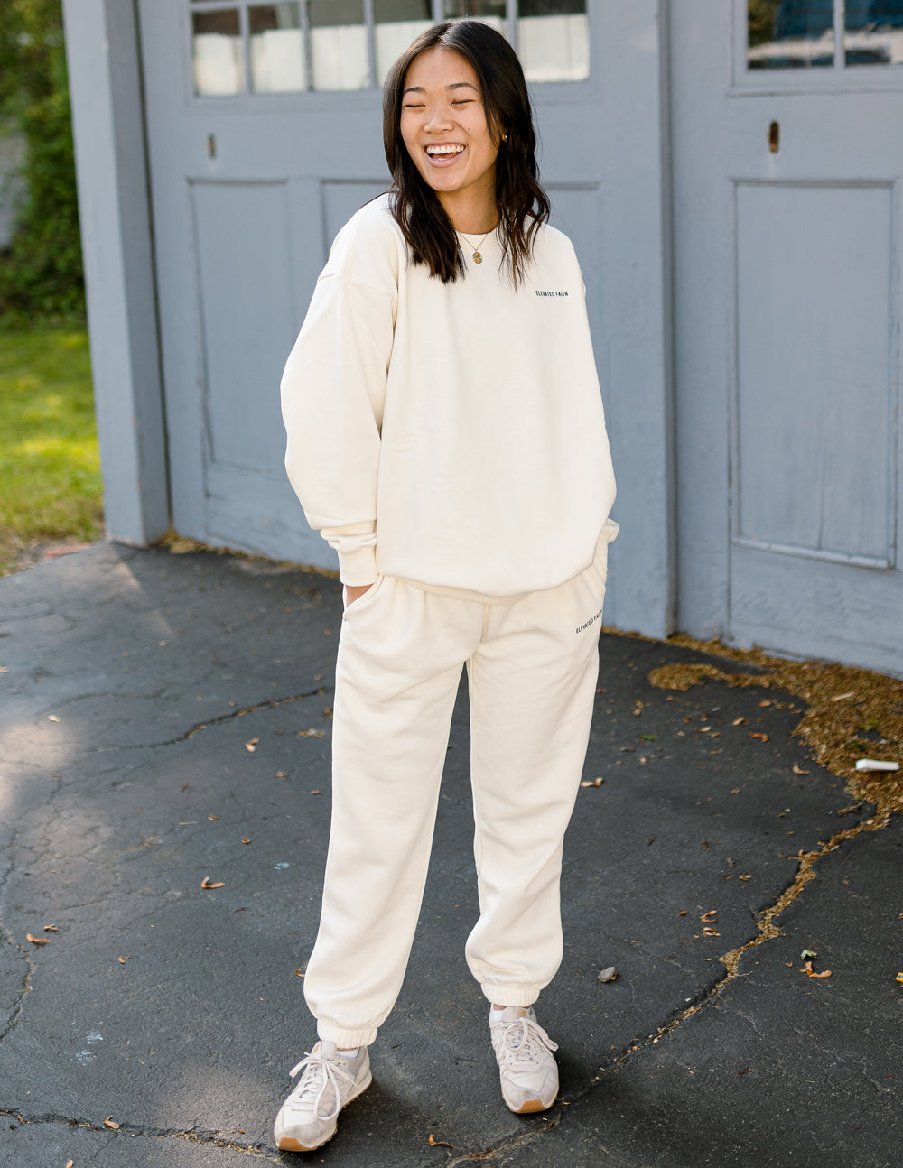 Basics White Sand Unisex Sweatpant – Christian Sweatpant