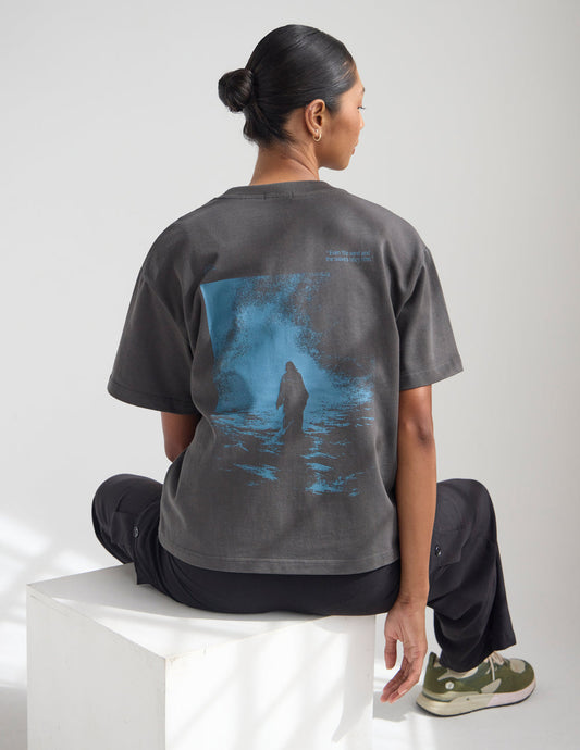 Believe in Miracles Heavyweight Tee – Christian T-Shirt