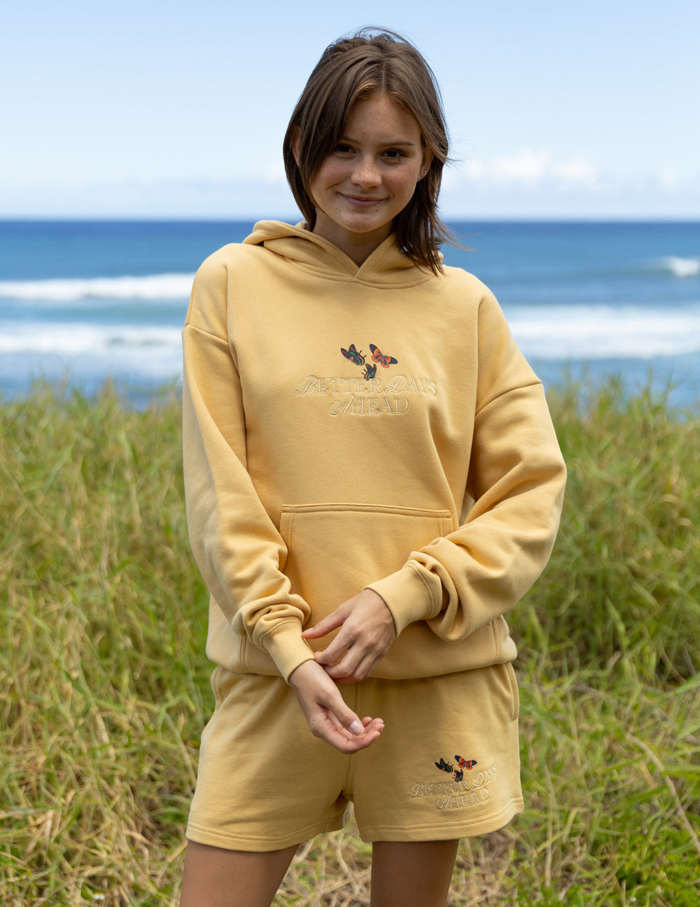 Better Days Butterfly Unisex Hoodie – Christian Hoodie