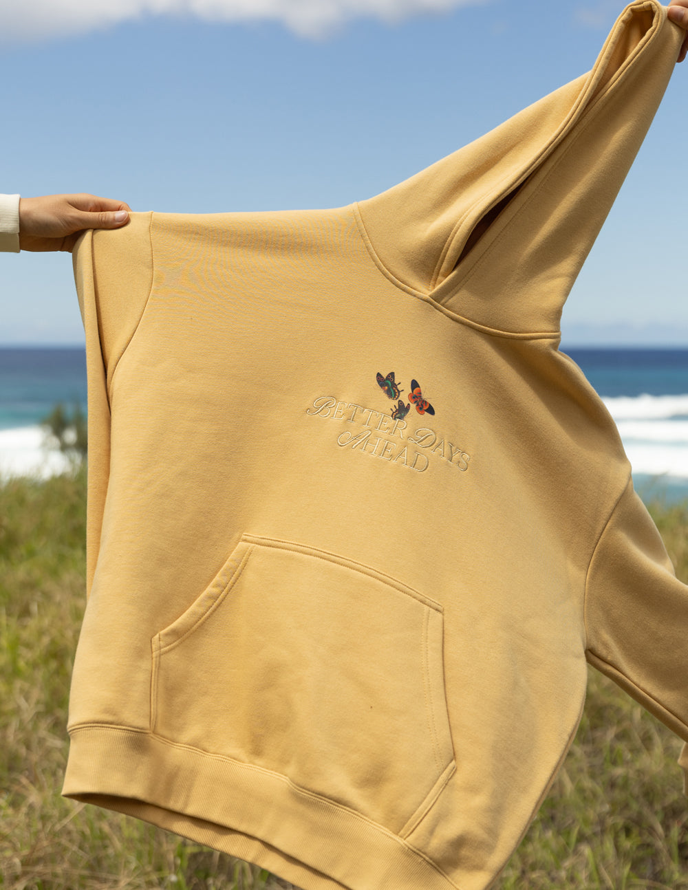 Better Days Butterfly Unisex Hoodie – Christian Hoodie